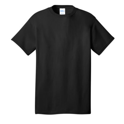 Port and Company Core Cotton Tee Black