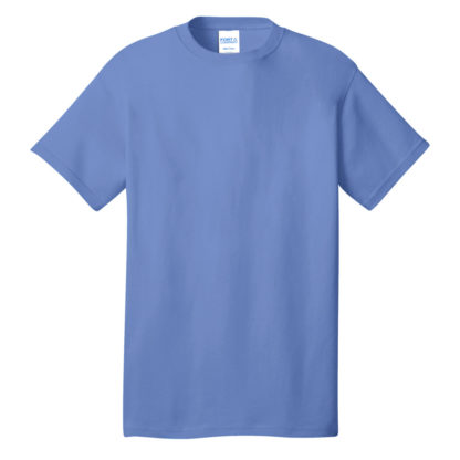 Port and Company Core Cotton Tee Carolina Blue