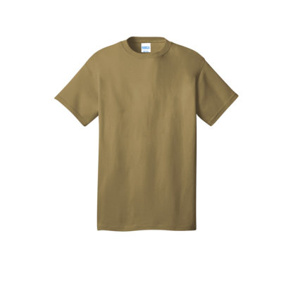 Port and Company Core Cotton Tee Coyote Brown