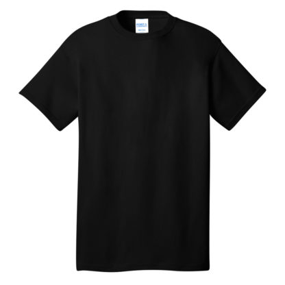 Port and Company Core Cotton Tee Jet Black