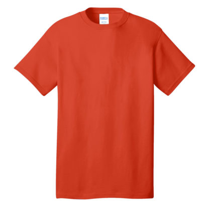 Port and Company Core Cotton Tee Orange