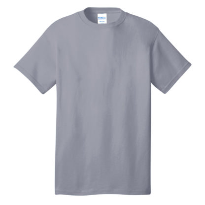 Port and Company Core Cotton Tee Silver