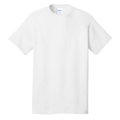 Port and Company Core Cotton Tee White