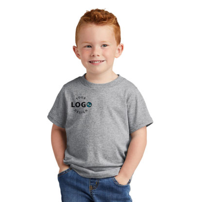 Port and Company Toddler Core Cotton Tee Right Pocket Logo