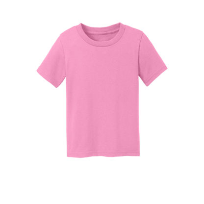 Port and Company Toddler Core Cotton Tee Candy Pink