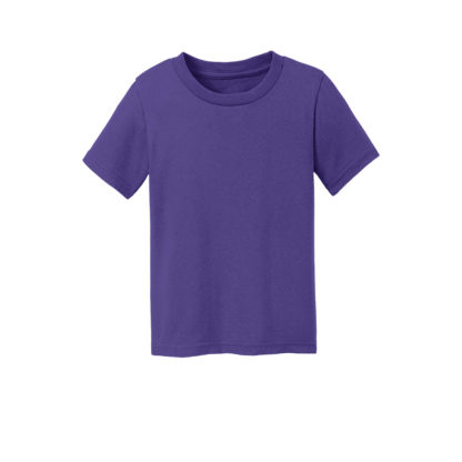 Port and Company Toddler Core Cotton Tee Purple