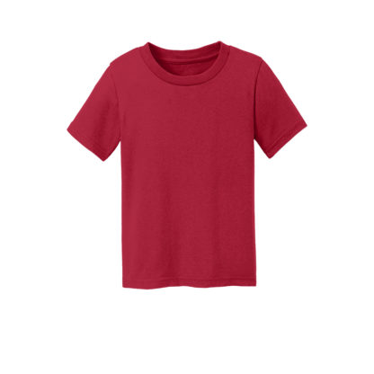 Port and Company Toddler Core Cotton Tee Red