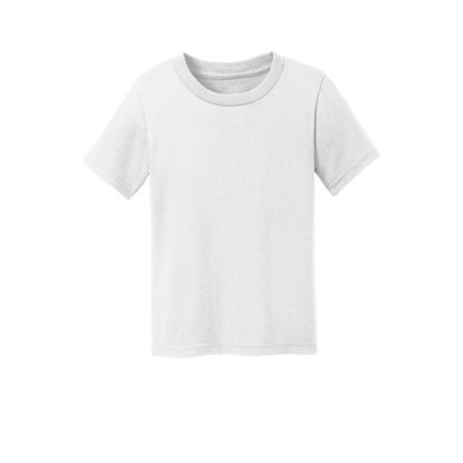 Port and Company Toddler Core Cotton Tee White