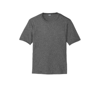 sport-tek posicharge competitor tee iron grey heather