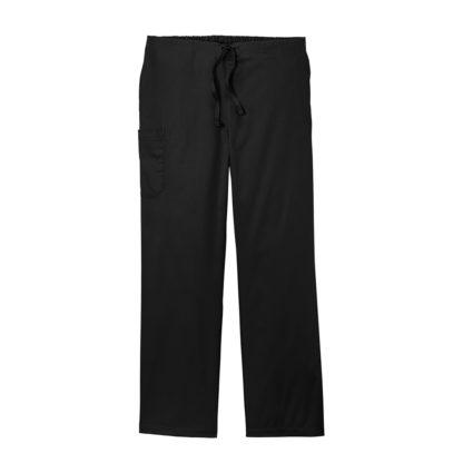 WonderWink Unisex Tall WorkFlex Cargo Pant Black