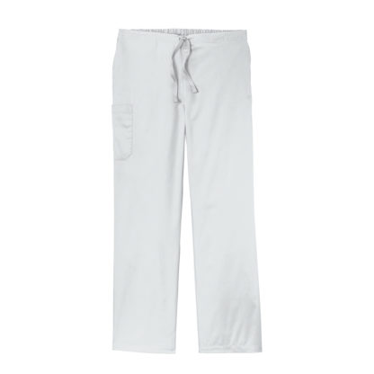 WonderWink Unisex Tall WorkFlex Cargo Pant White