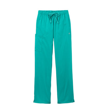 WonderWink Women's Premier Flex Cargo Pant Teal