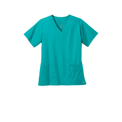 WonderWink Women's WorkFlex V-Neck Top Teal