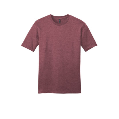 District Very Important Tee heathered cardinal