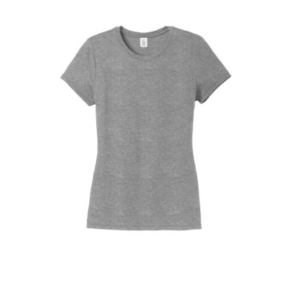 District Women's Perfect Tri Tee Grey Frost