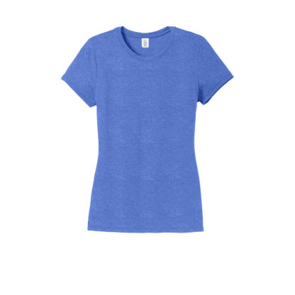 District Women's Perfect Tri Tee Royal Frost