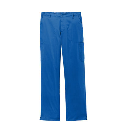 WonderWink Mens Premiere Flex Cargo Pant Custom Scrubs Royal