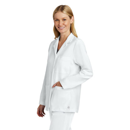 WonderWink Women's Consultation Lab Coat White Model